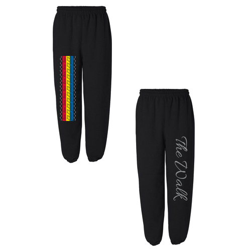 Gildan Elastic Bottom Sweatpants -- Black