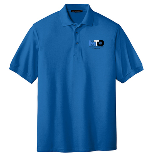 Port Authority Silk Touch Sport Shirt -- Ultramarine Blue