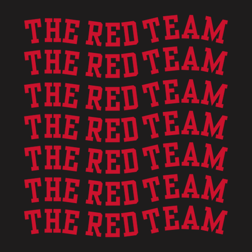 The Red Team Crewneck Sweater -- Black