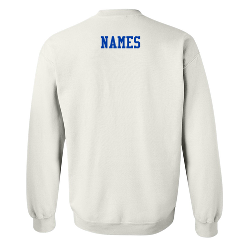 Gildan Heavy Blend Crew Neck Sweatshirt -- White