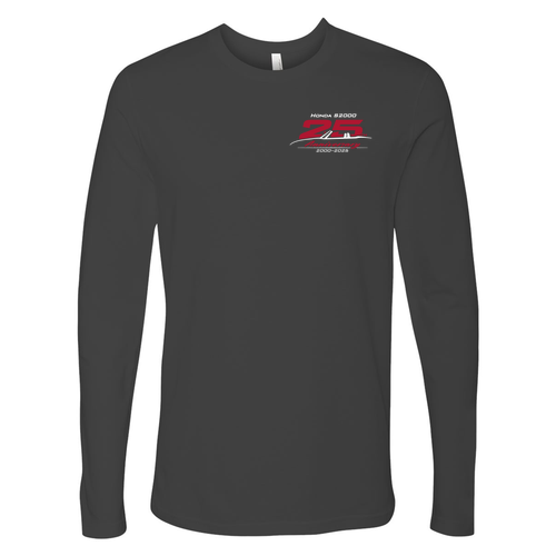 Next Level Apparel Premium Fitted Long Sleeve Crew -- Heavy Metal