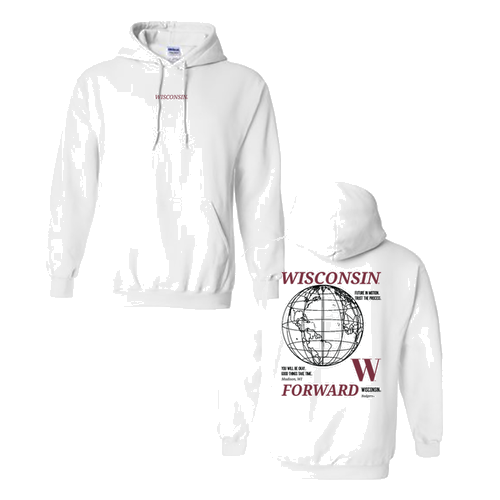 Gildan Heavy Blend Hooded Sweatshirt -- White