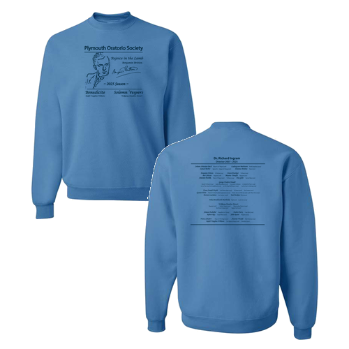 Jerzees 8 Oz., 50/50 Nublend Fleece Crewneck Sweatshirt -- Columbia Blue