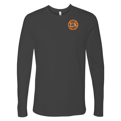 Next Level Apparel Premium Fitted Long Sleeve Crew -- Heavy Metal