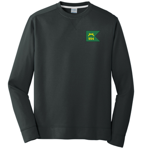 Port & Company Performance Fleece Crewneck Sweatshirt -- Jet Black