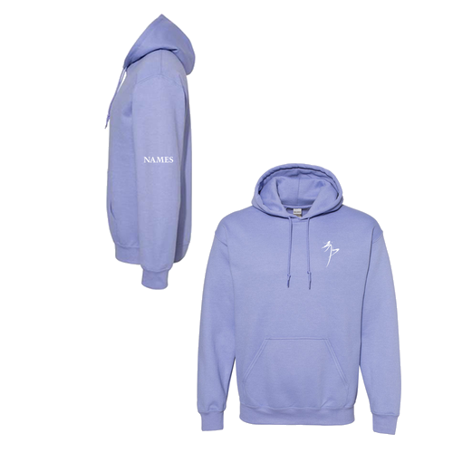 Gildan Heavy Blend Hooded Sweatshirt -- Violet
