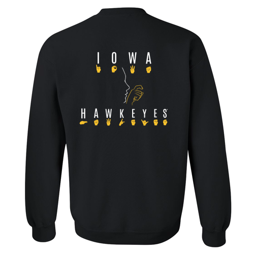 Gildan Heavy Blend Crew Neck Sweatshirt -- Black