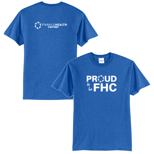 Proud To Be FHC 50/50 Blend Basic T-Shirt -- Heather Royal
