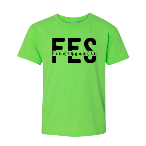 Youth Class Williamson Neon Green Tee