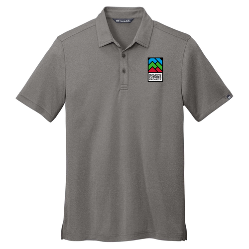 TravisMathew Coto Performance Polo -- Quiet Shade Grey Heather