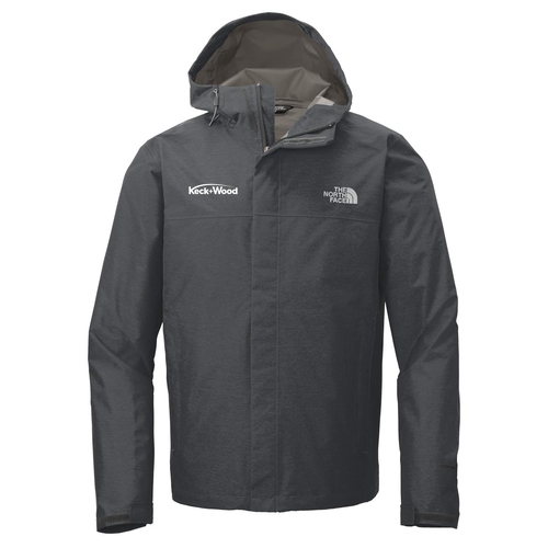 Men's/Unisex The North Face DryVent Rain Jacket -- Dark Grey Heather