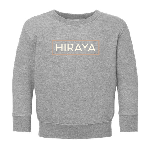 [HIDE] Hiraya Logo Sweatshirt Toddler -- Heather