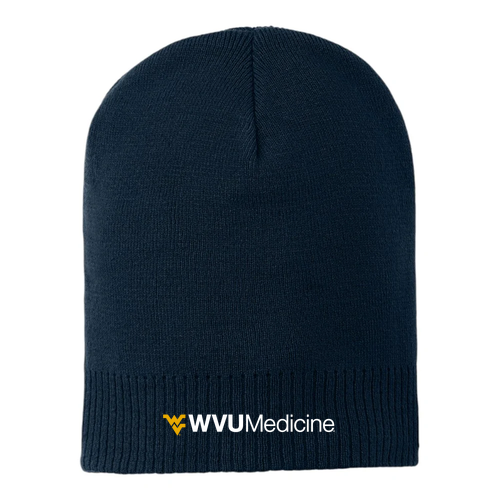 Port Authority 100% Cotton Beanie -- Navy