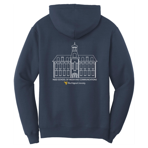 Port and Company Core Fleece Pullover Hooded Sweatshirt -- Navy