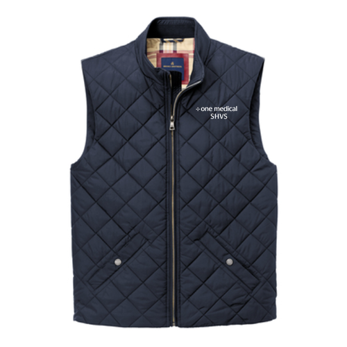 Brooks Brothers Quilted Vest -- Night Navy