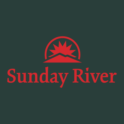 Sunday River Logo 2 Red Ink -- Crewneck Sweatshirt Forest
