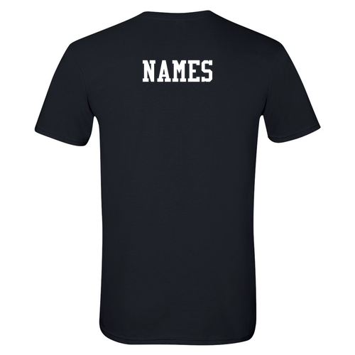 Morgantown Mambas Gildan SoftStyle Fitted T-Shirt -- Black