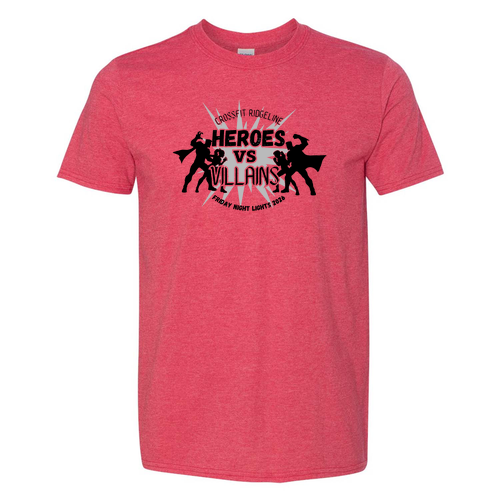 Gildan SoftStyle T-Shirt -- Heather Red