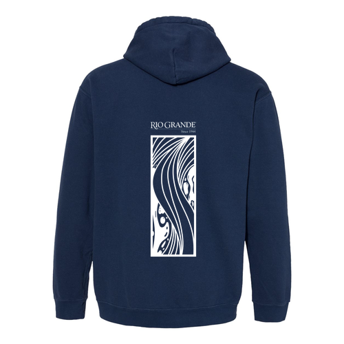 Rio Grande Basic Logo Hoodie- True Navy