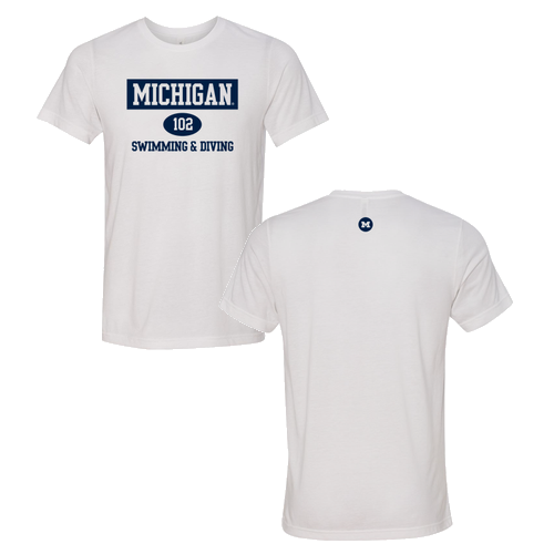 Team 102 Unisex Bella Canvas Triblend Short Sleeve T-Shirt -- White Solid Triblend