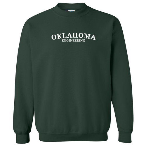 Gildan Heavy Blend Crew Neck Sweatshirt -- Forest Green