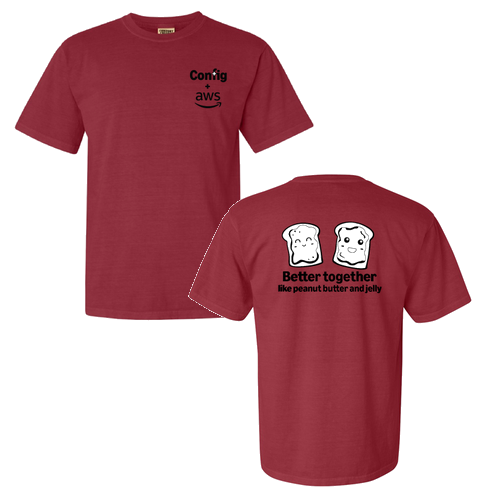 Comfort Colors Ringspun Garment Dyed T Shirt -- Crimson