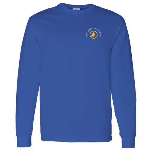 Gildan Heavy Cotton Longsleeve Basic T-Shirt -- Royal