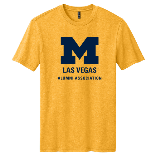 District Made Soft Perfect Blend Tee -- Gold Heather, Sign