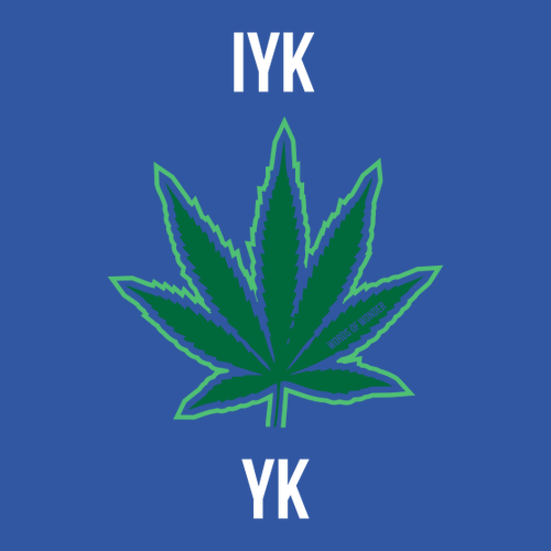 IYKYK Longsleeve T-Shirt -- Blue