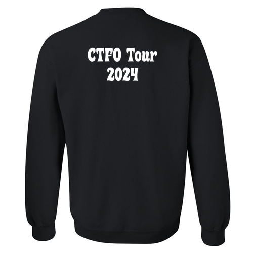 Gildan Heavy Blend Crew Neck Sweatshirt -- Black