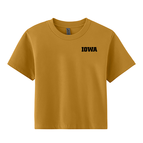 Next Level Apparel Women’s Heavyweight Boxy Tee -- Antique Gold