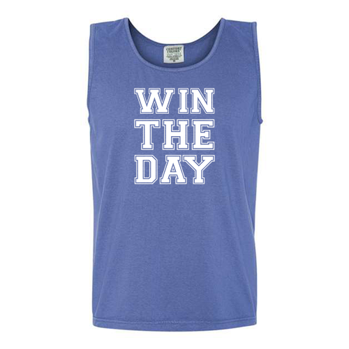 Comfort Colors Adult Garment-Dyed Heavyweight Tank Top -- Flo Blue