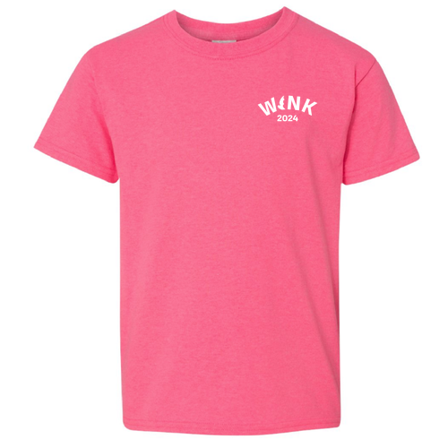 Gildan Heavy Cotton Basic Youth T-Shirt -- Safety Pink