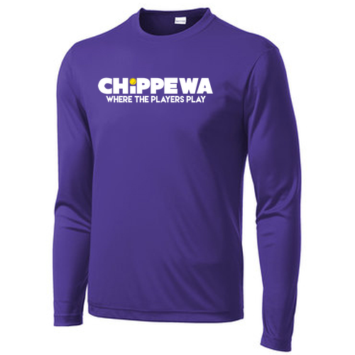 Sport Tek Long Sleeve Competitor -- Purple