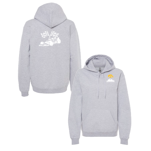 Gildan Adult Softstyle Fleece Pullover Hooded Sweatshirt -- Sport Grey
