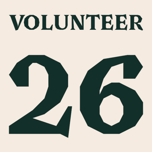 VOLUNTEER District Threads Very Important Tee -- Gardenia