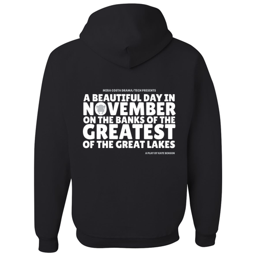 Jerzees 8 oz 50/50 Nublend Adult Hooded Sweatshirt -- Black