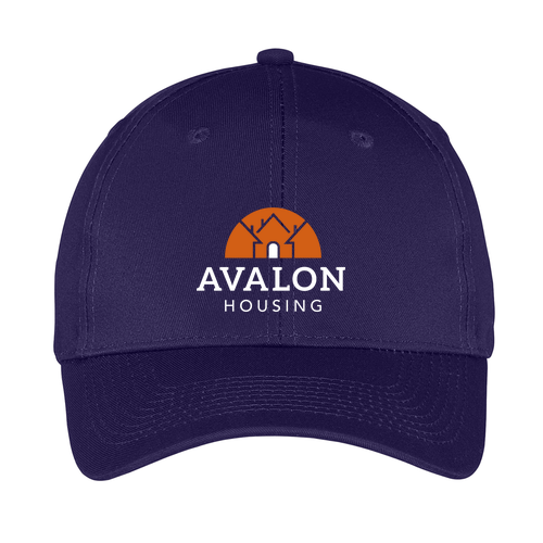 Port and Company 6-panel Twill Hat -- Purple