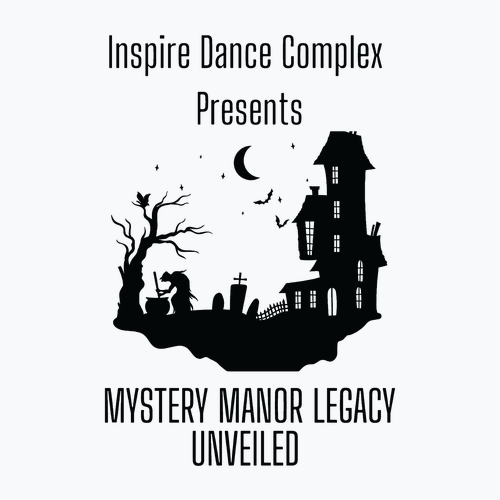 Mystery Manor Adult Tee -- White