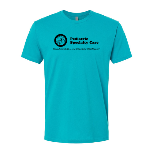 Next Level Apparel Unisex Cotton Tee -- Tahiti Blue