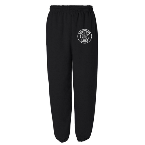 Gildan Elastic Bottom Sweatpants -- Black