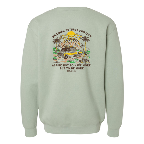 Independent Trading Co. Heavyweight Crewneck Sweatshirt -- Dusty Sage