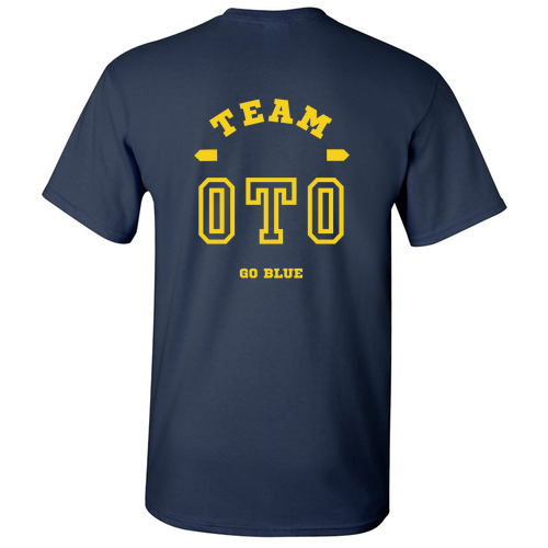 Mens/Unisex Gildan Heavy Cotton Basic T-Shirt -- Navy