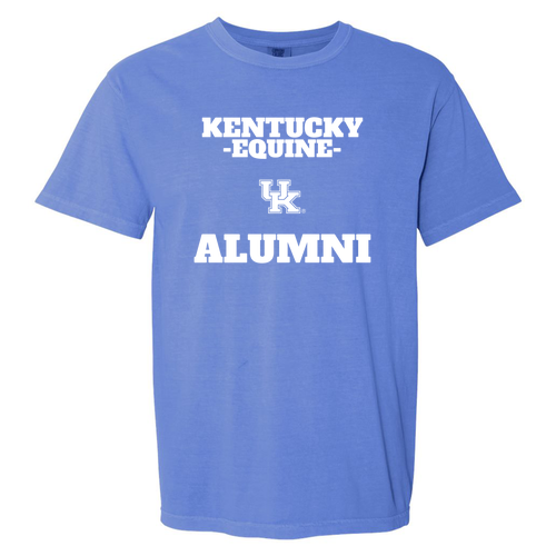 Comfort Colors Heavyweight Adult T-Shirt -- Flo Blue ALUMNI