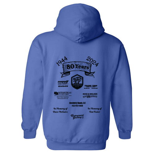 Gildan Heavy Blend Hooded Sweatshirt -- Royal