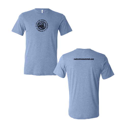 Bella Canvas Triblend Short Sleeve T-Shirt -- Blue Triblend