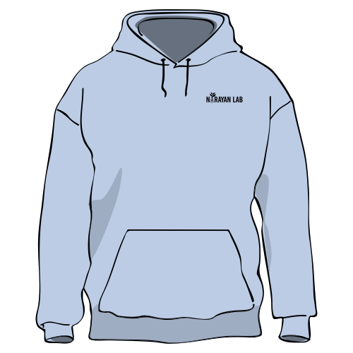Catnip Hooded Sweatshirt -- Light Blue