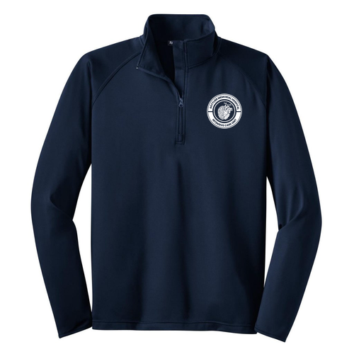 Sport Tek Sport Wick Stretch Half Zip Pullover -- True Navy