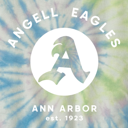 Port and Company Tie Dye Tee Youth -- Watercolor Spiral