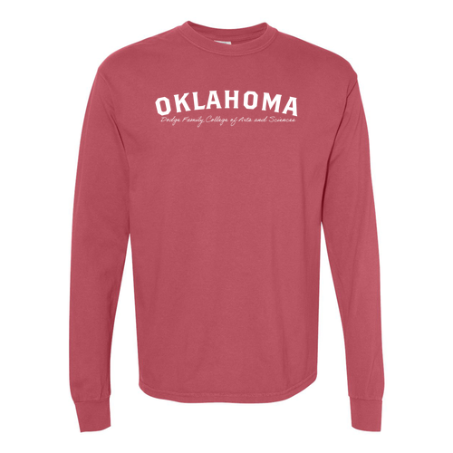 Comfort Colors Ringspun Long Sleeve Tee -- Crimson